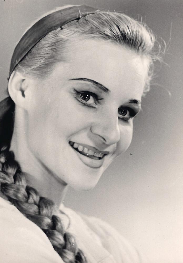 1960 год,  Диана Лебедева - Катерина в балете Каменный цветок