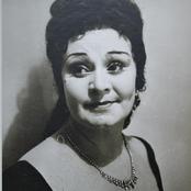 1962 год, заслуженная артистка РСФСР Вера Дикопольская - Флория Тоска в опере Тоска Тоска