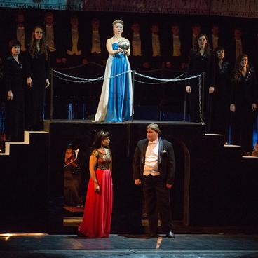 Фотоотчет с премьеры оперы Дж. Верди "Аида" 25 сентября 2016 г. Фото Андрея Голубева.