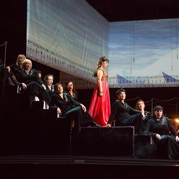 Фотоотчет с оперы Дж. Верди "Аида" 12 ноября 2016 г. Фото: Андрей Голубев