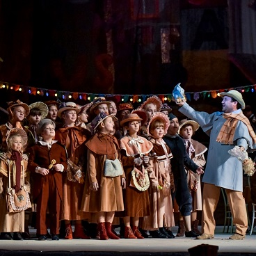 Воспитанники Детской школы вокального искусства выступили в опере «Богема»