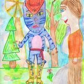 Бугреева Варвара, 8 лет, гимназия №100, класс 2"Б"