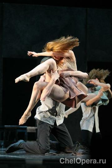 Сцена из балета «Свадебка»