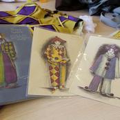 Эскизы костюмов для оперы «Паяцы». Фото: пресс-служба ЧГАТОиБ