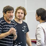 Режиссер Иркин Габитов, артисты Алексей Пьянков и Эльвира Авзалова